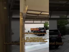 एल्यूमीनियम अनुभागीय दरवाजा