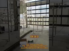 ग्लास पैनलों के साथ जलरोधक एल्यूमीनियम मिश्र धातु अनुभागीय गेराज दरवाजा फैक्टरी मूल्य फ्रेम रहित एल्यूमीनियम