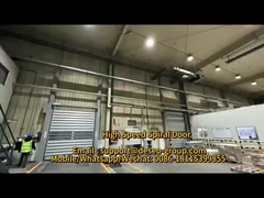 उच्च गति सर्पिल दरवाजा