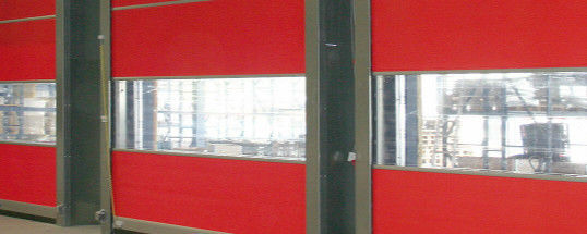 स्वचालित रैपिड पीवीसी रैपिड रोलर दरवाजे रडार सेंसर अनुकूलित रंग