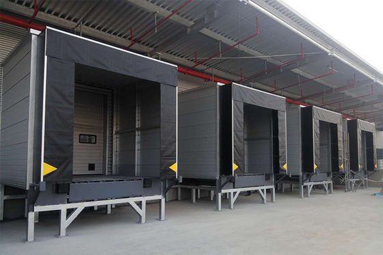 आसान स्थापना के लिए यूवी प्रतिरोध के साथ inflatable डॉक आश्रय पीवीसी कंटेनर आश्रय अनुभागीय औद्योगिक
