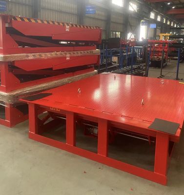 25000-40000LBS क्षमता सुरक्षित डिजाइन कार्यशाला स्वचालित डॉक प्लेट डॉक दरवाजा स्तर भारी शुल्क हाइड्रोलिक