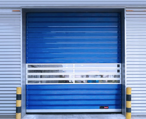 पार्किंग गैरेज उद्योग तीव्र कठोर एल्यूमीनियम उच्च गुणवत्ता स्थिर धातु औद्योगिक उच्च गति सर्पिल दरवाजा अनुकूलित सुरक्षा दक्षता