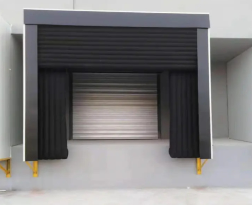 उत्कृष्ट मौसम प्रतिरोध औद्योगिक समायोज्य अछूता वायुरोधी सील inflatable डॉक आश्रय विस्तारित पीवीसी सील कुशन गोदाम और कार्यशाला सामग्री आपूर्तिकर्ता के लिए