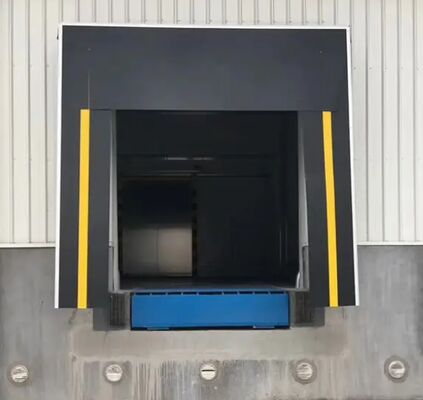 स्पंज डॉक शेल्टर औद्योगिक दरवाजा डॉक निर्माताओं के लोडिंग डॉक शेल्टर जो रसद और गोदाम वातावरण के लिए लोडिंग समाधान प्रदान करते हैं