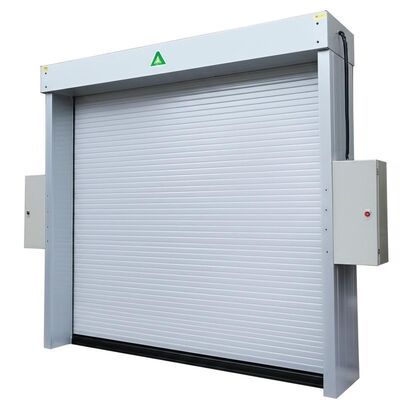 duty Steel Structure High Speed PVC Roll Up Rapid Shutter Door 304 Stainless Steel Material Customized As Order Durable