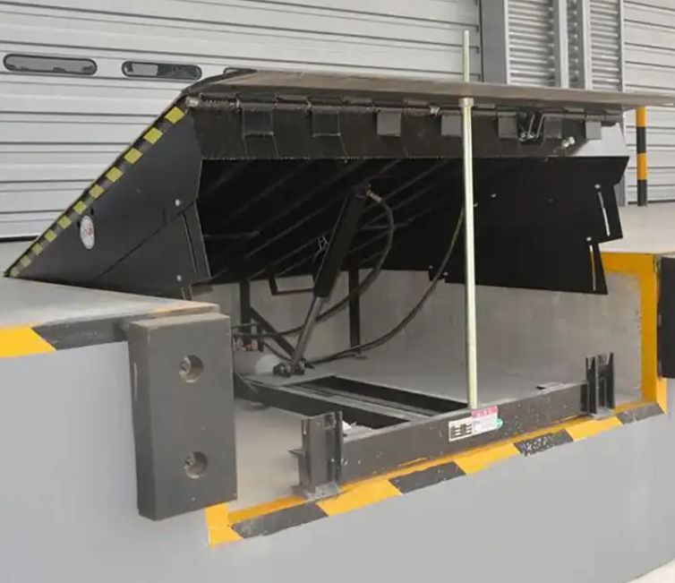 Adjustable Hydraulic Warehouse Handheld Remote Controlled Dock Door Levelers Workshop Automatic Dock Plate Dock Door Levelers for Logistic Center समायोज्य हाइड्रोलिक वेयरहाउस हैंडहेल्ड रिमोट कंट्रोल्ड डॉक डोर लेवलर्स वर्कशॉप स्वचालित डॉक प्लेट डॉक डोर लेवलर्स लॉजिस्टिक सेंटर के लिए