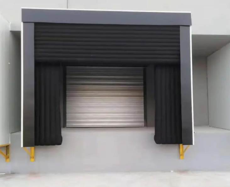 उत्कृष्ट मौसम प्रतिरोध औद्योगिक समायोज्य अछूता वायुरोधी सील inflatable डॉक आश्रय विस्तारित पीवीसी सील कुशन गोदाम और कार्यशाला सामग्री आपूर्तिकर्ता के लिए