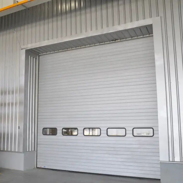 Steel Commercial Sectional Overhead Doors Fire Station Industrial Sectional Doors Sectional Steel Doors Automatic Formed Manual Automatic Operation
